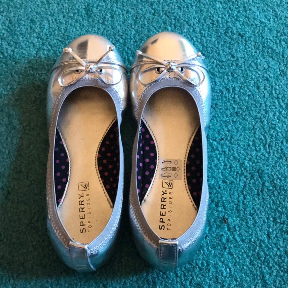Sperry Metallic Slip On
